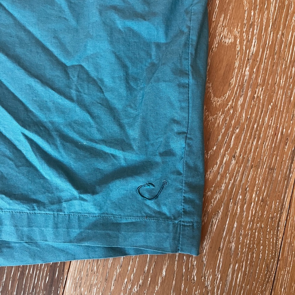 Reel life Men's Teal Shorts - Picture 2 of 7
